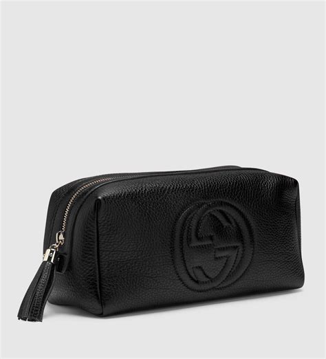 black gucci makeup bag